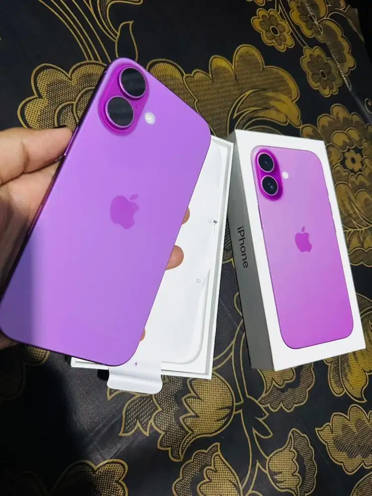 Iphone 16 128gb pink inter resmi beacuakai aman