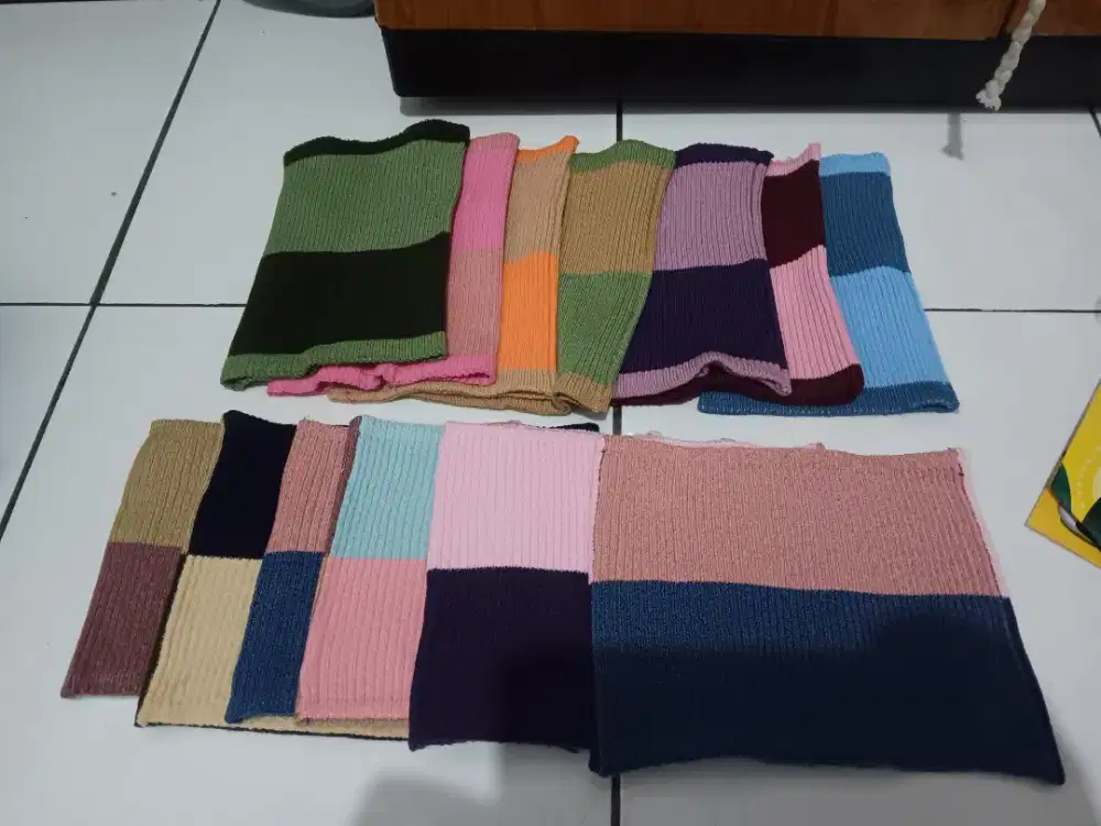 Ciput rajut 2 & 4 warna