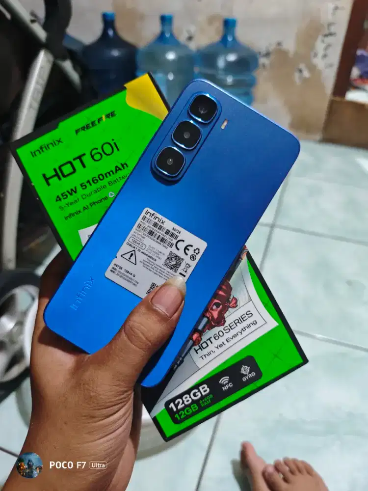 Infinix hot 60i 6/128 fullset original