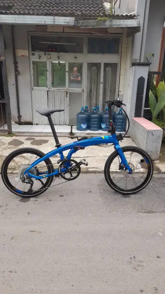 Dijual/TT Sepeda lipat TERN VERGE P10 Uk 22 inch/20 plus. 10 speed