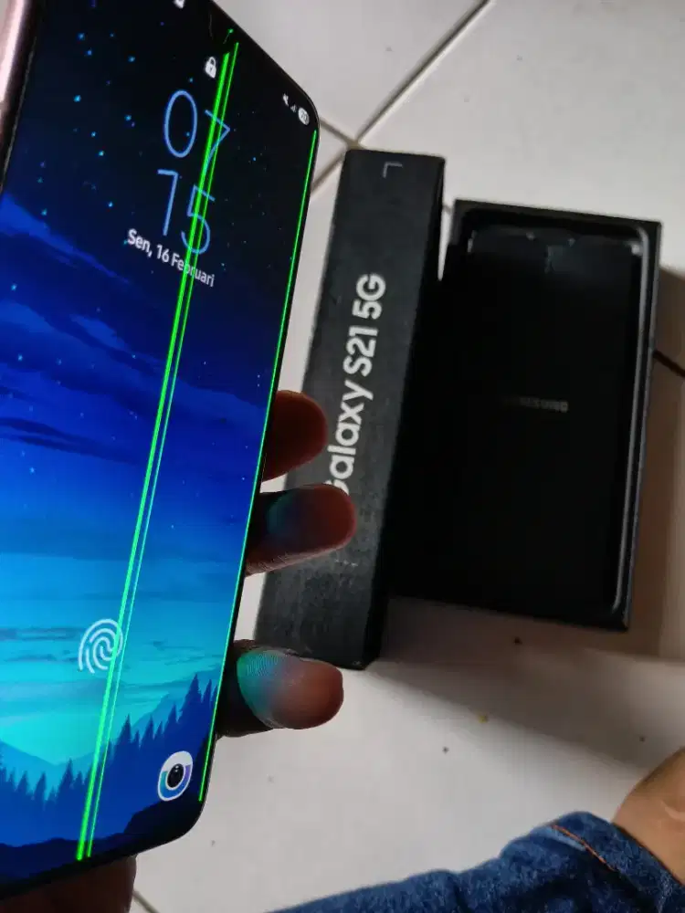 Dijual hp Samsung Galaxy S21 5g second