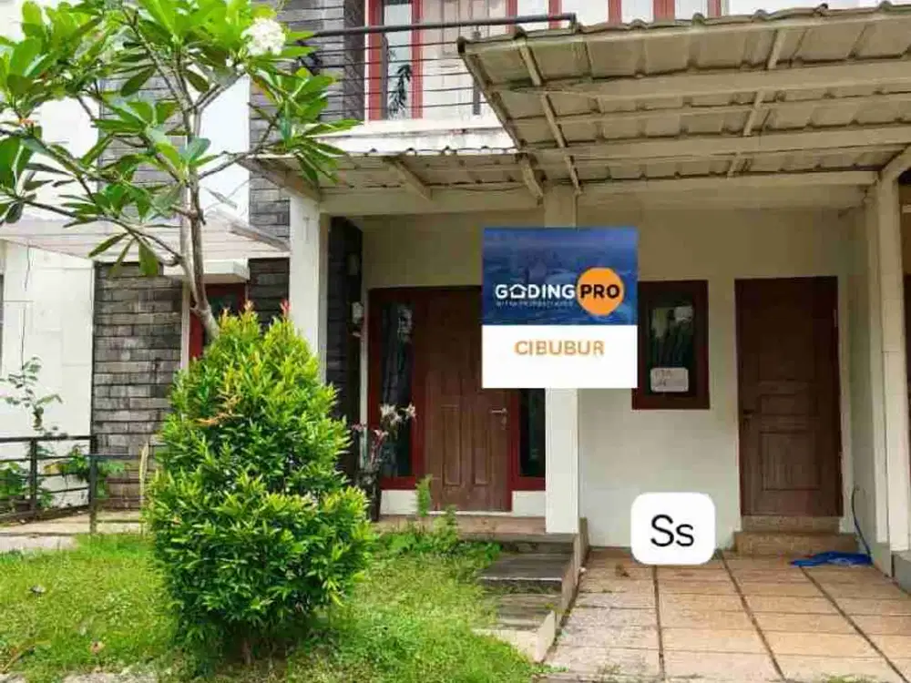 Dijual rumah raffles hills cibubur. Tapi depan taman