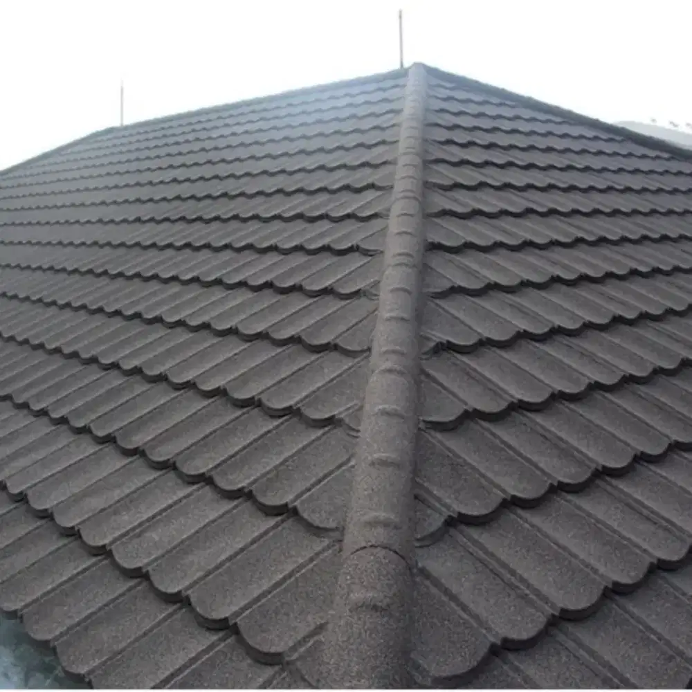 Kontruksi baja ringan atap genteng metal pasir