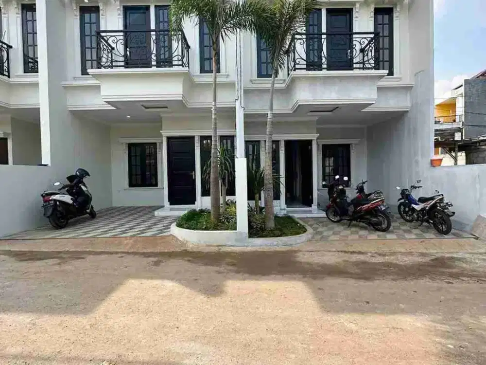 Dijual Rumah Modern Classic dalam cluster jagakarsa