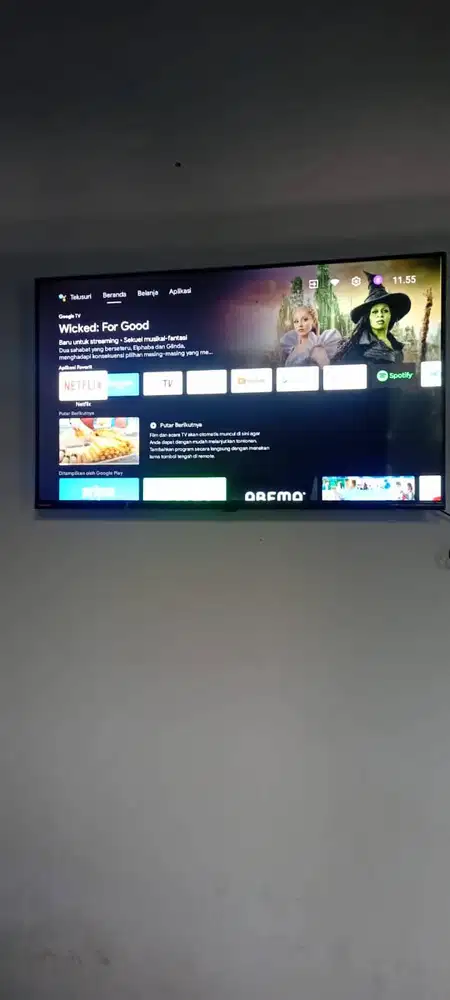 Jual cepat TV merk changhong 43 inch