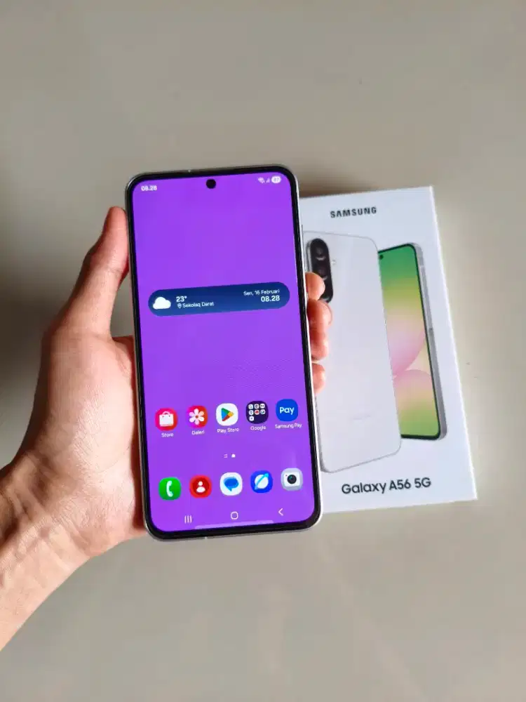 Samsung A56 Resmi Sein 12GB+256GB