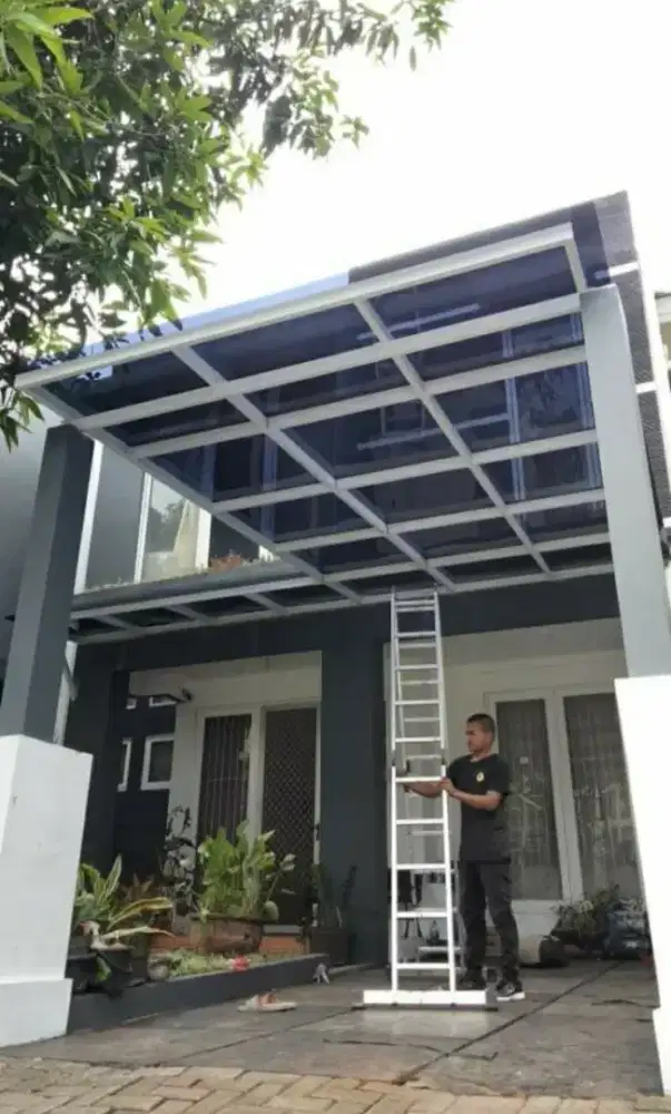 Kanopi baja ringan atap solarflat