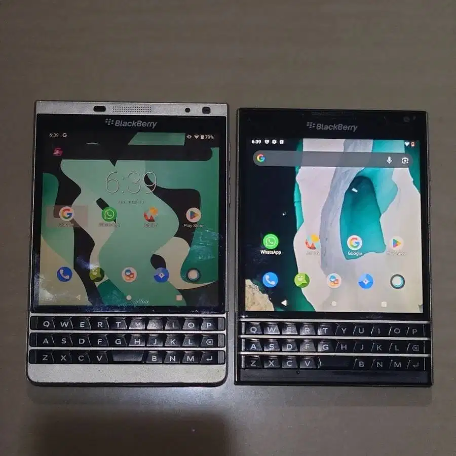 BB Blackberry Passport Black Silver Q30 Pasport BB10 Android 11 128GB