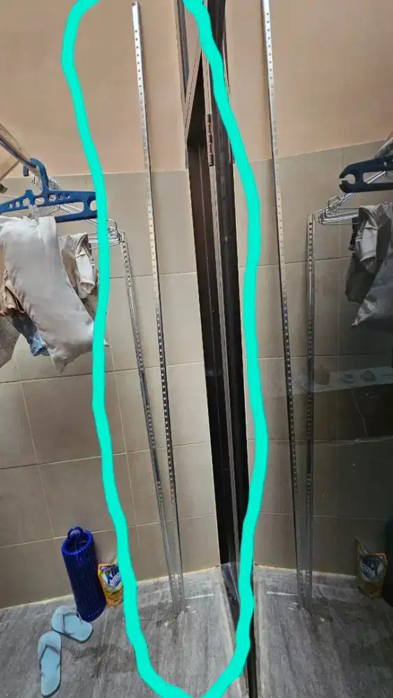 Jual list aluminium tile trim granit keramik/kuku macan