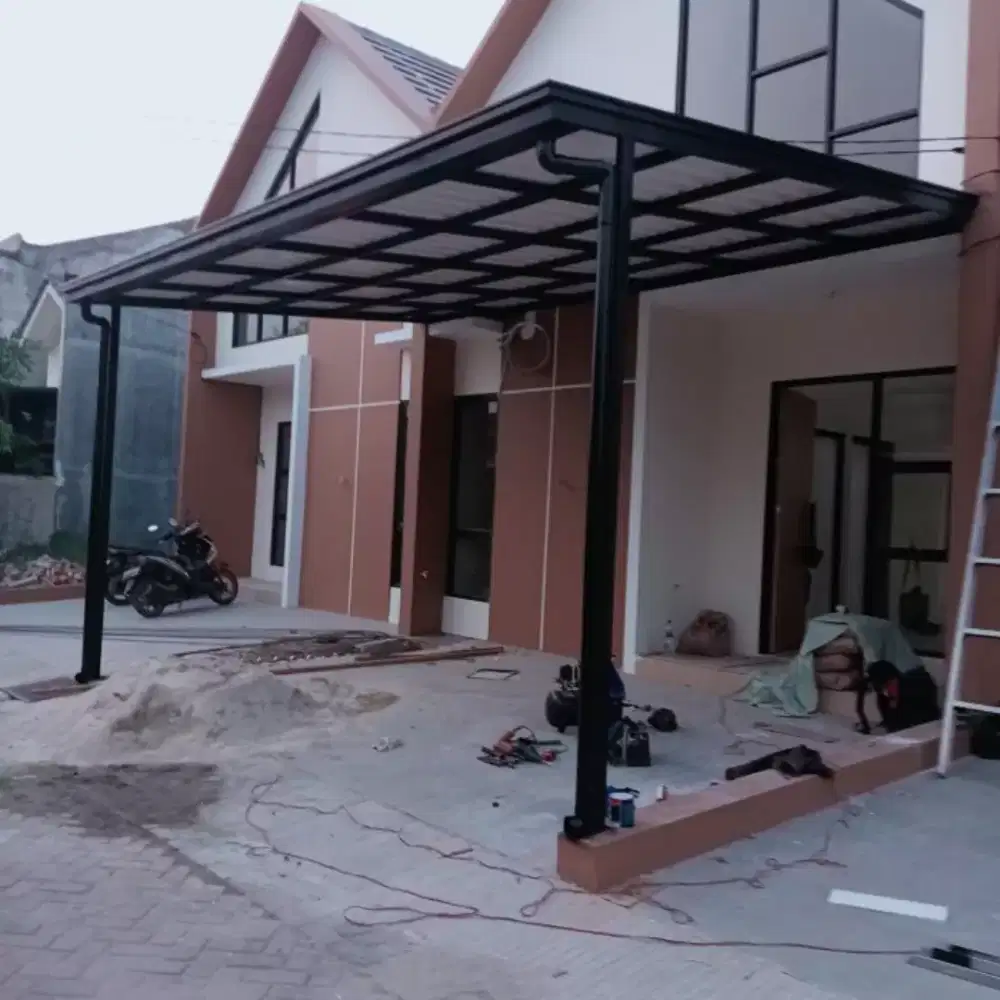 Kanopi hollow atap alderon