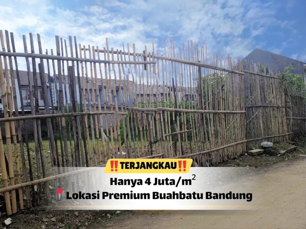Jangan Lewatkan! Tanah Strategis Buahbatu 271 m² Siap Bangun – Hubungi Sekarang