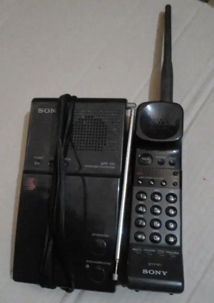 Sony spp 170 japan cordless