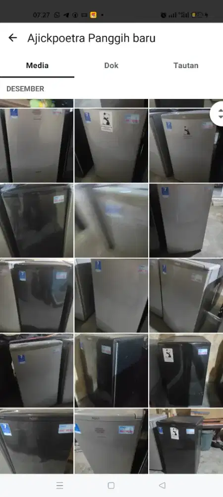 freezer 4 rak borongan