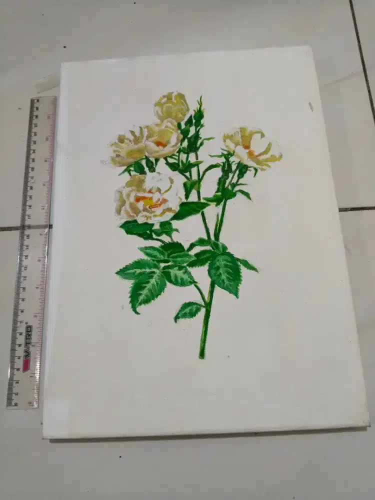 Lukisan kecil buatan sendiri