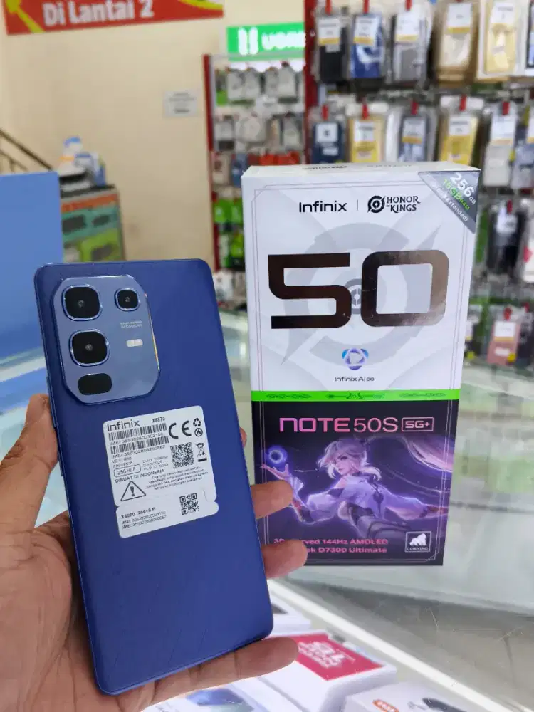 Infinix note 50s ram 8/256 second