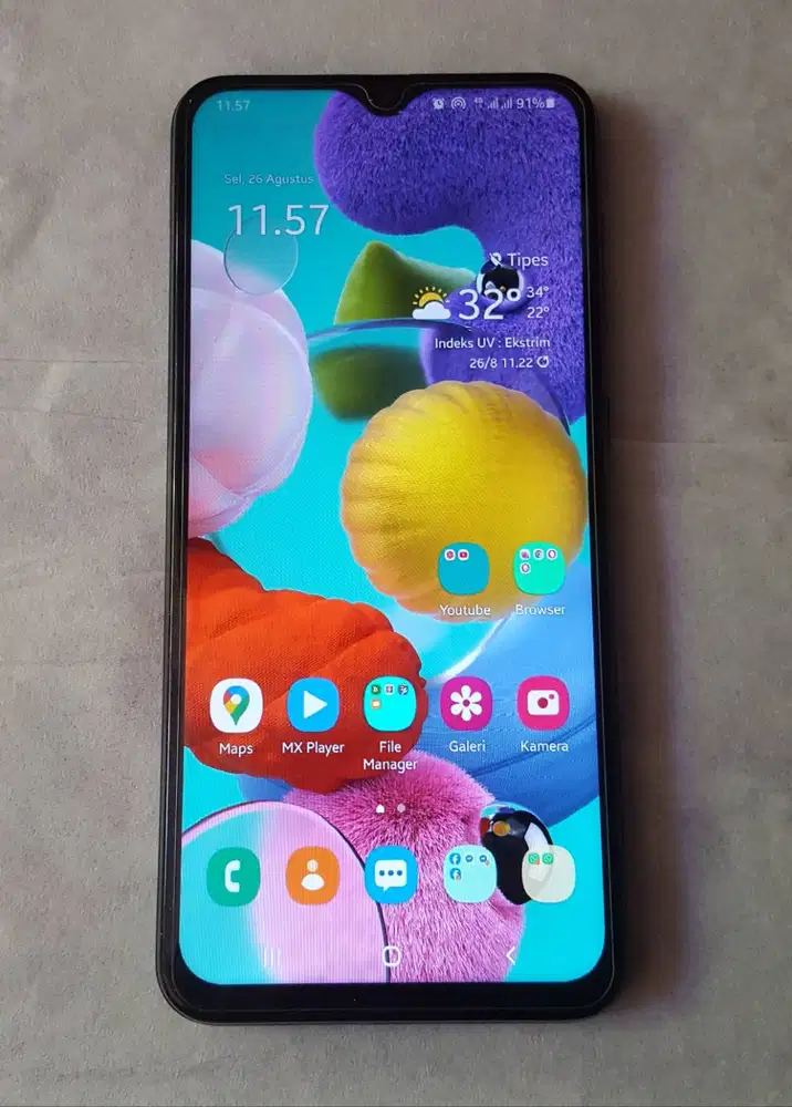 Samsung A50s ram 4/64 second normal lancar