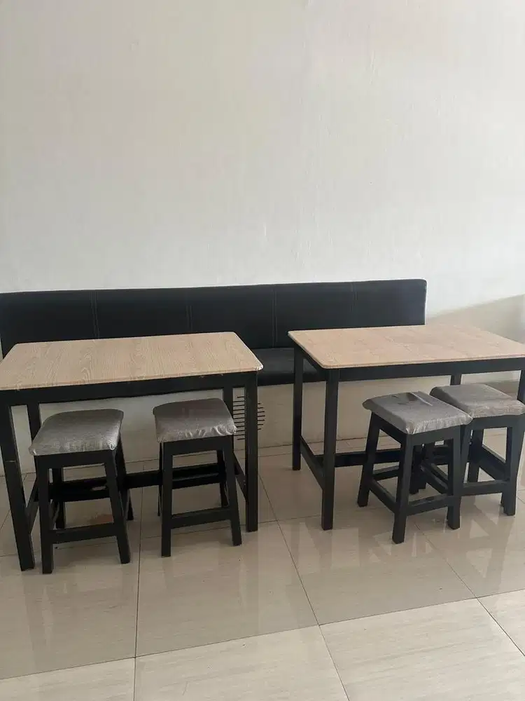 meja kursi restoran 10 set