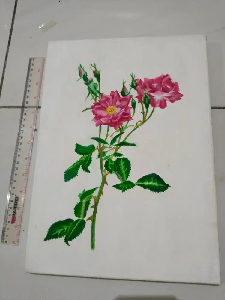 Lukisan kecil buatan sendiri