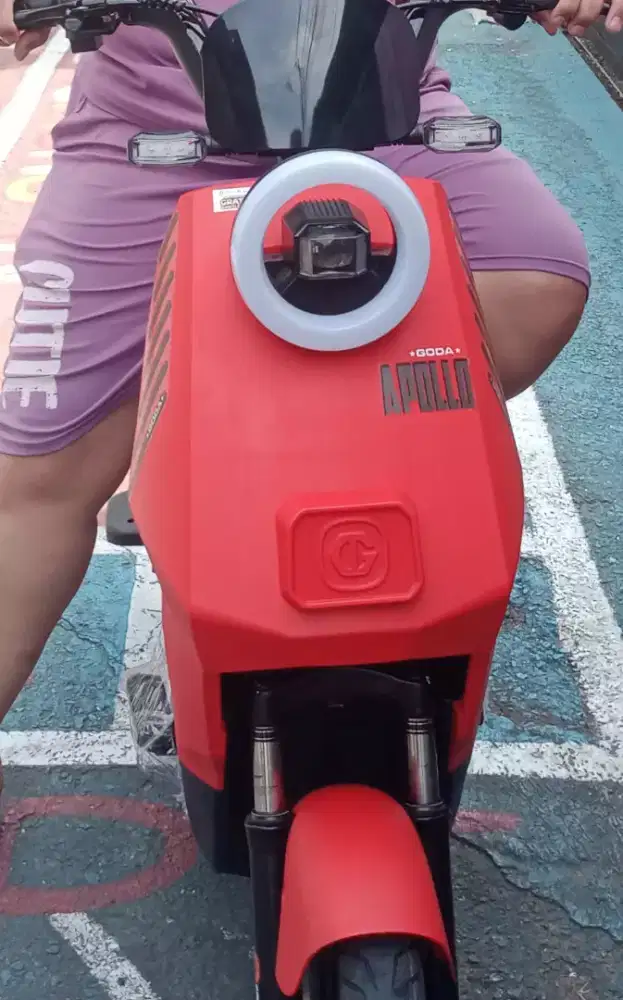 Jual sepeda listrik merk goda nego sampe jadi warna asli mersh