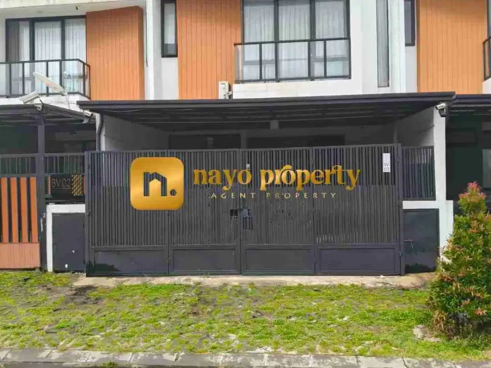 Rumah Boulevard Cantik Siap Huni Dalam Komplek Strategis Selangkah ke Tol di Serpong