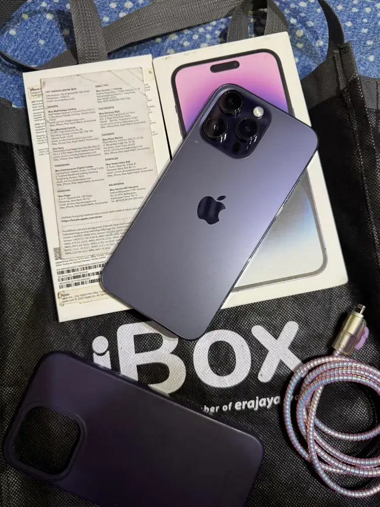iPhone 14 Promax 256Gb Ex iBox Fullset