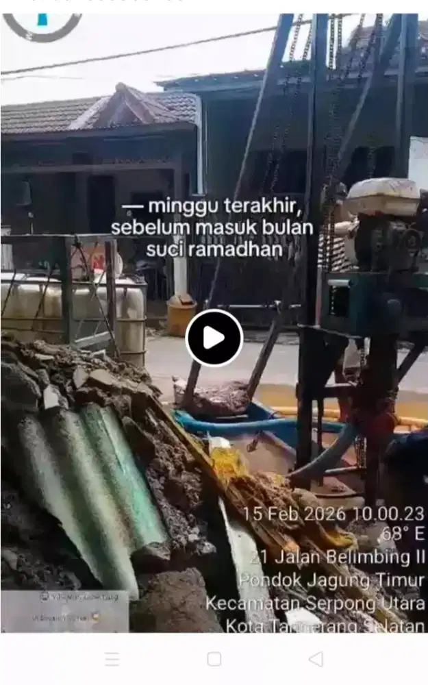 Jasa bangunan dan pengeboran sumur air