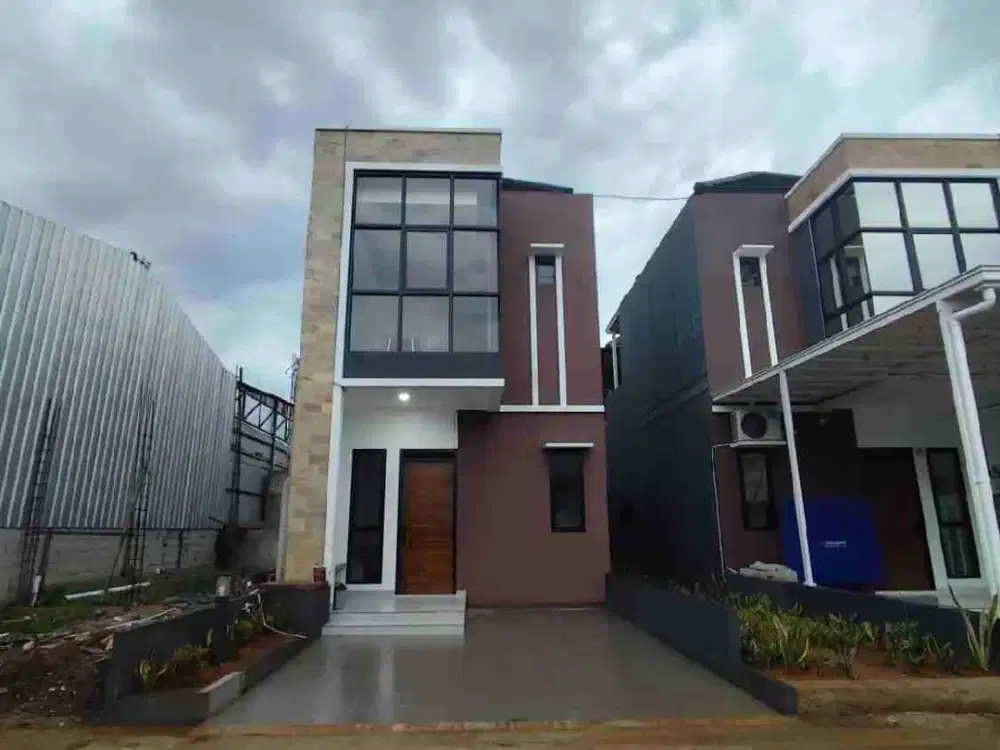 DIJUAL RUMAH BARU MINIMALIS DAN SCANDINAVIAN CIKUNIR RAYA 3KT START 895JT