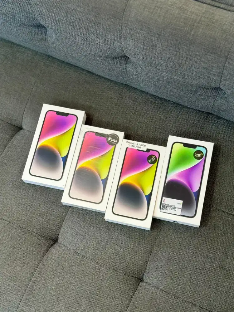 iPhone 14 128GB Baru Resmi Indonesia
