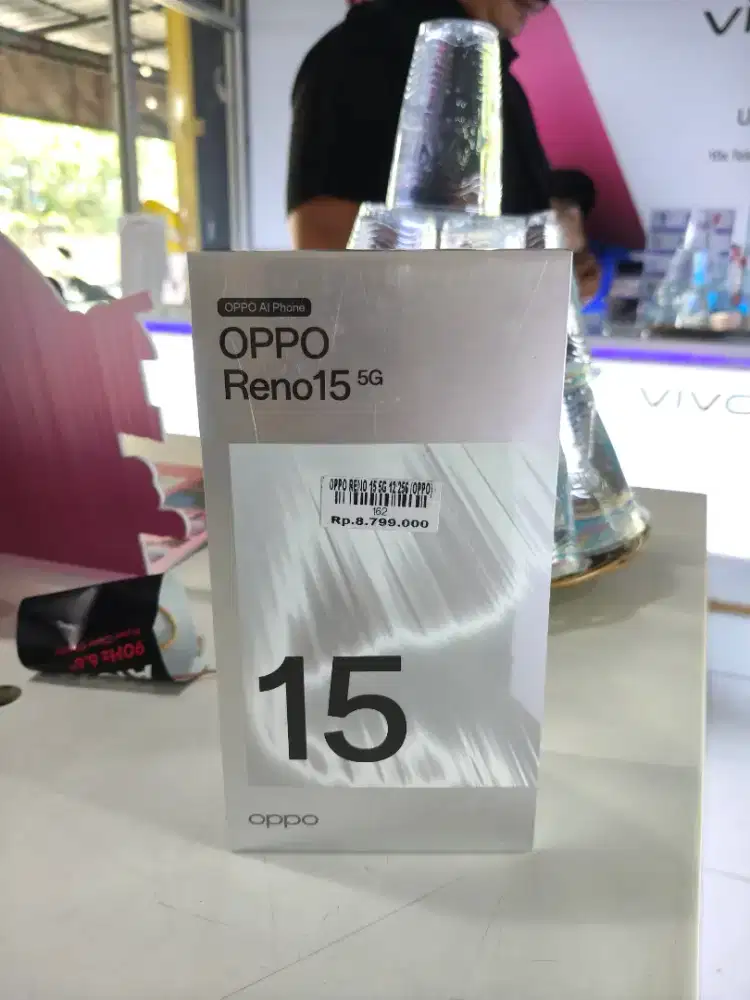 Ready Oppo 15G 12/256 garansi resmi 1tahun Atlantis dahsyat