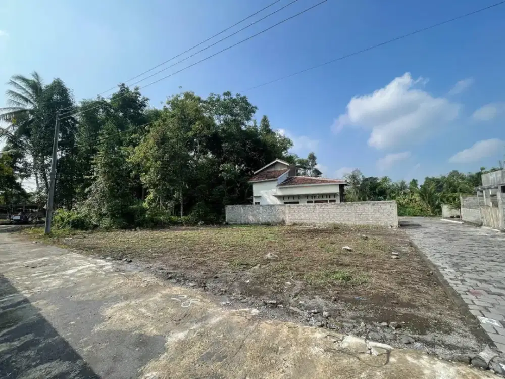 Tanah Siap Bangun Ngemplak Sleman - Lingkungan Sejuk Nyaman Hunian