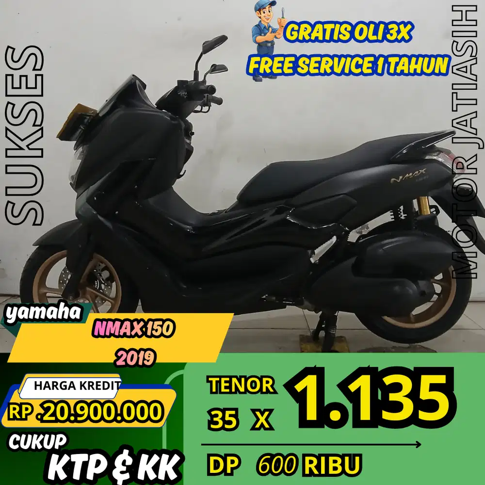 PROMO SPESIAL DP TEMURAH NMAX 150 CUMA 600 RIBU SYARAT KTP DAN KK