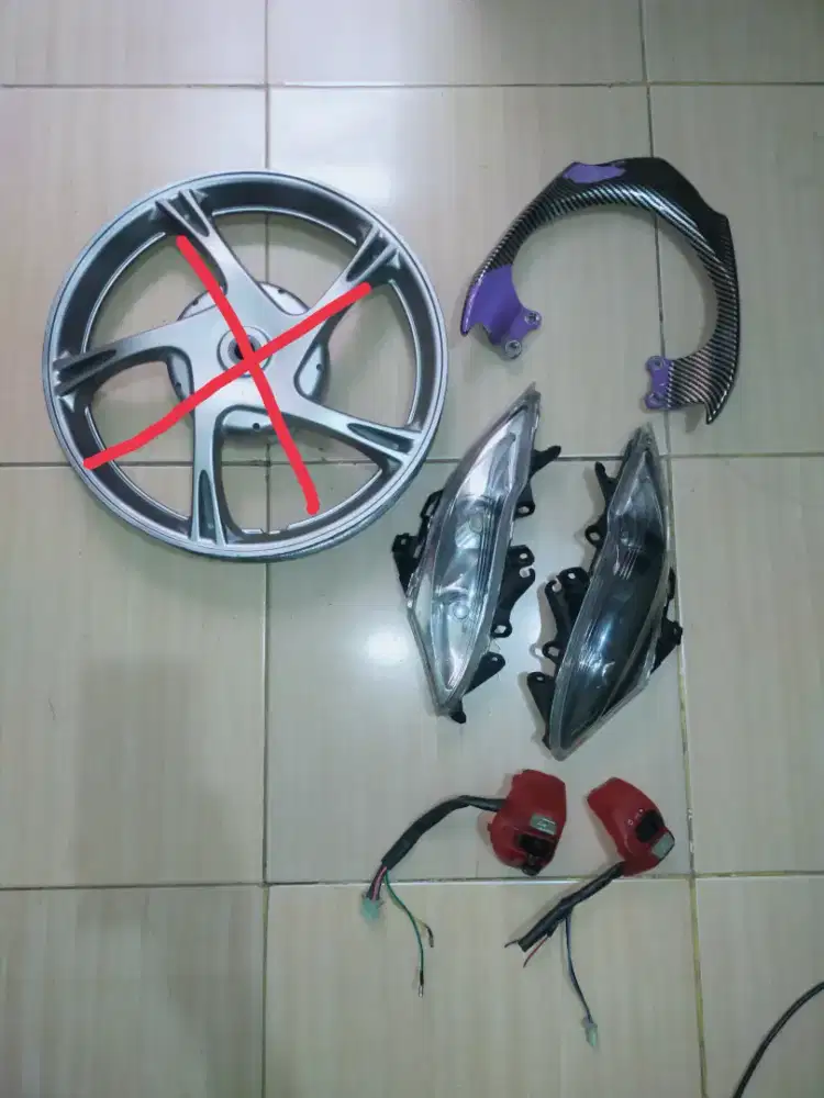 Sperpart mio j/gt 115 dan mio carbu lok jatiasih