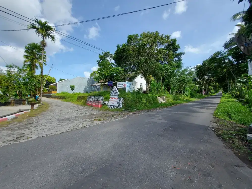 Barat RS Grasia Pakem Tanah Siap Bangun - Cocok Untuk Hunian