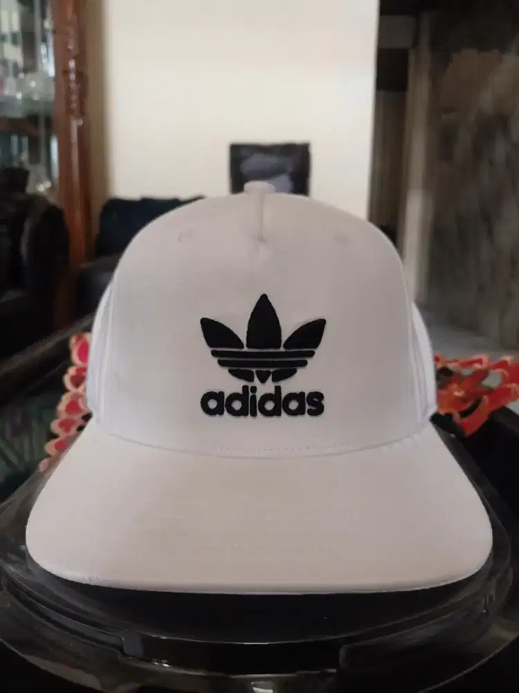 Topi adidas logo bunga original