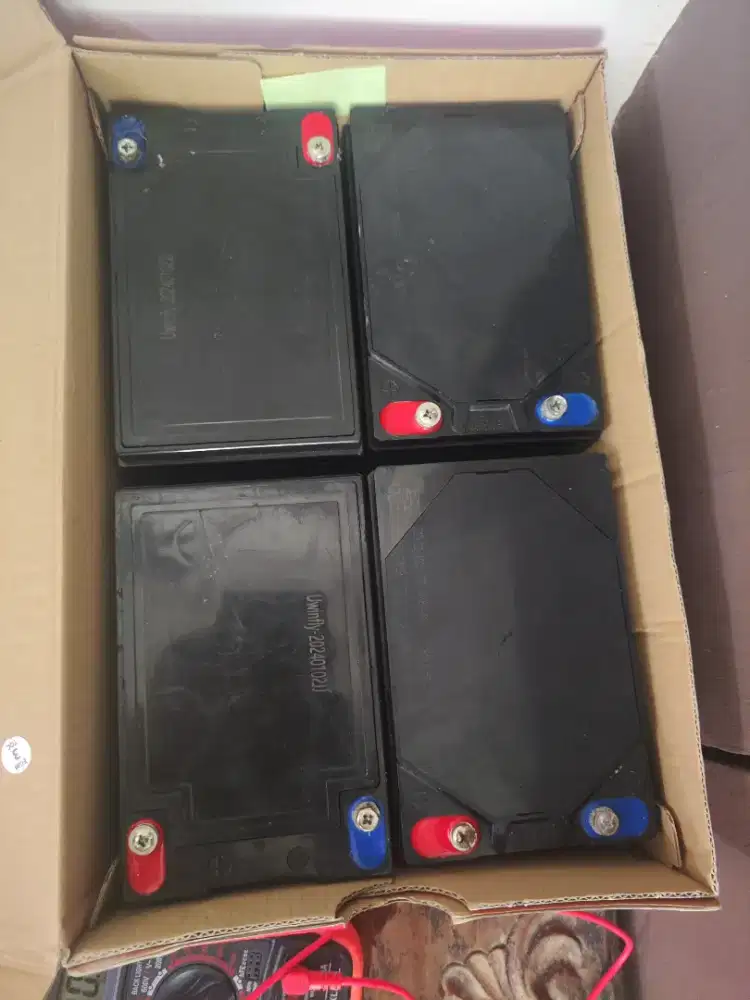 Dijual Aki 12v 12ah ada 4