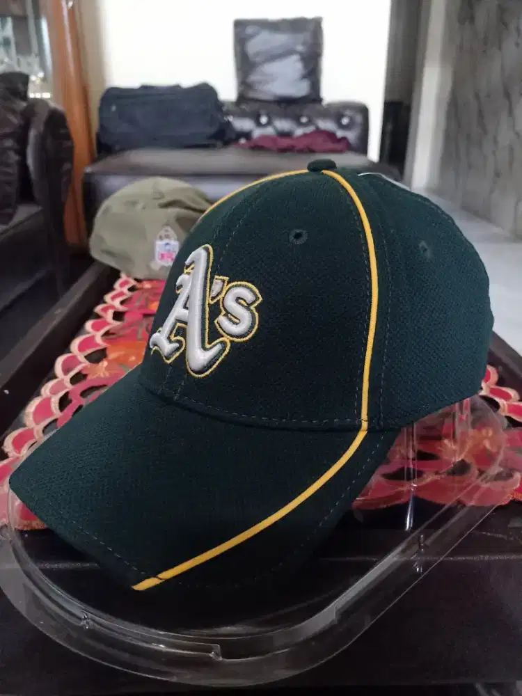 Topi newera X MLB players edition logo A's original