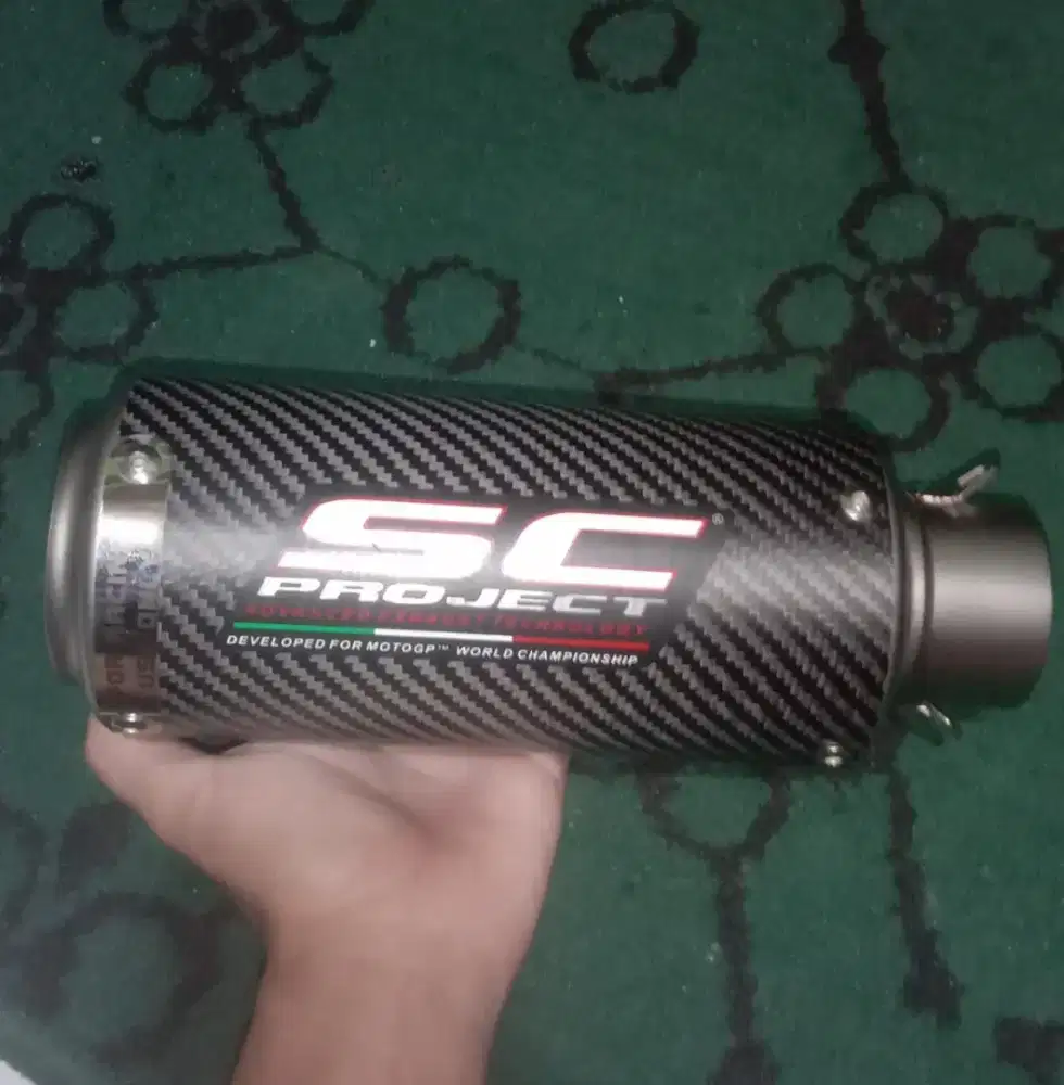Knalpot Sc Project Carbon Full System