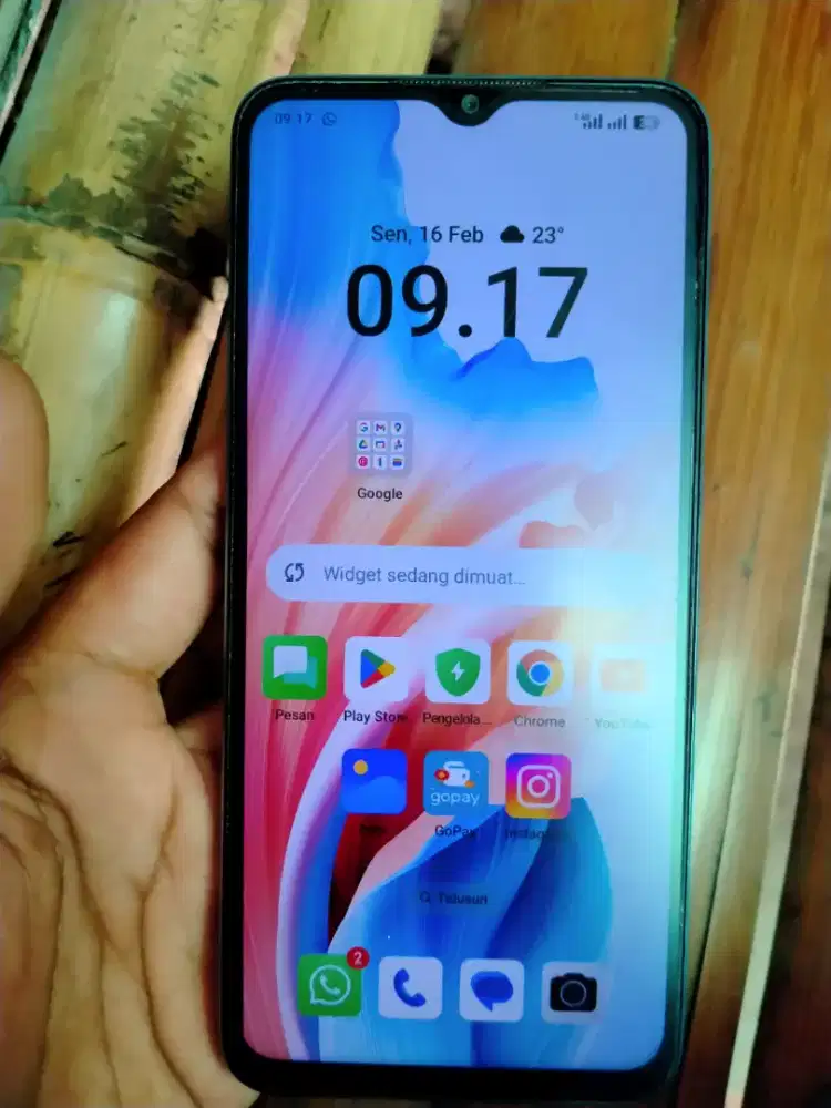 Oppo a18 ram 4+4/128 hp only