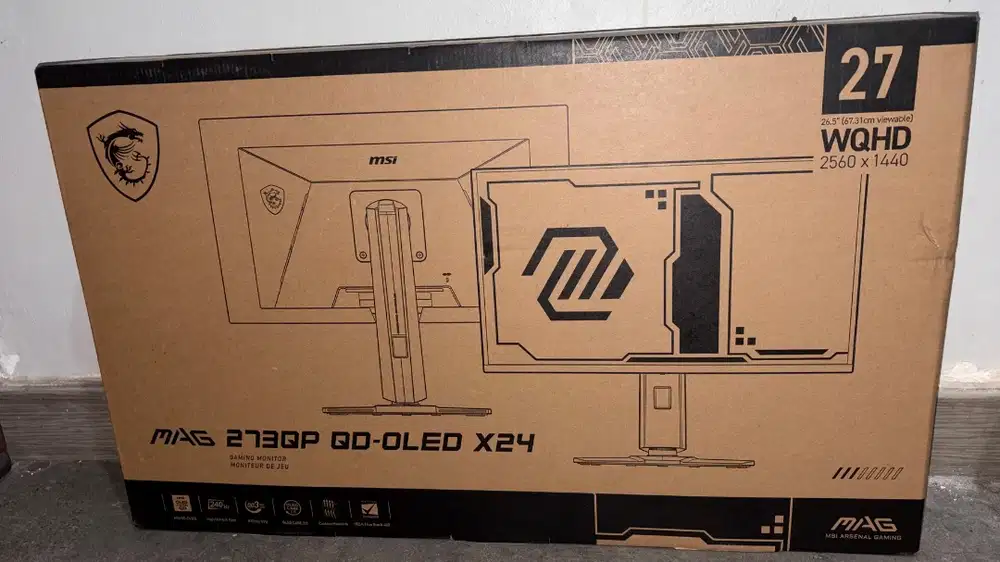 Monitor MSI MAG 273QP QD-OLED X24