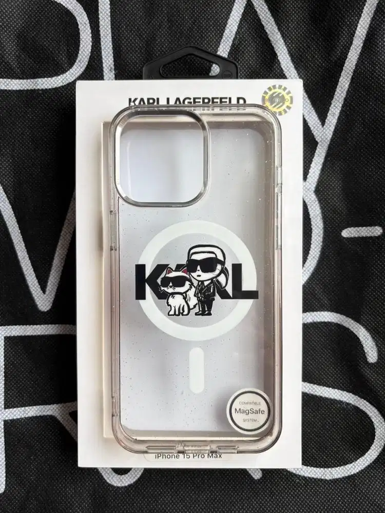 Casing Iphone 15 Pro Max Karl Lagerfeld Playworks