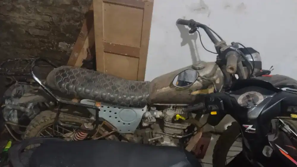 GL 100 trail siap gas mesin normal baru turun