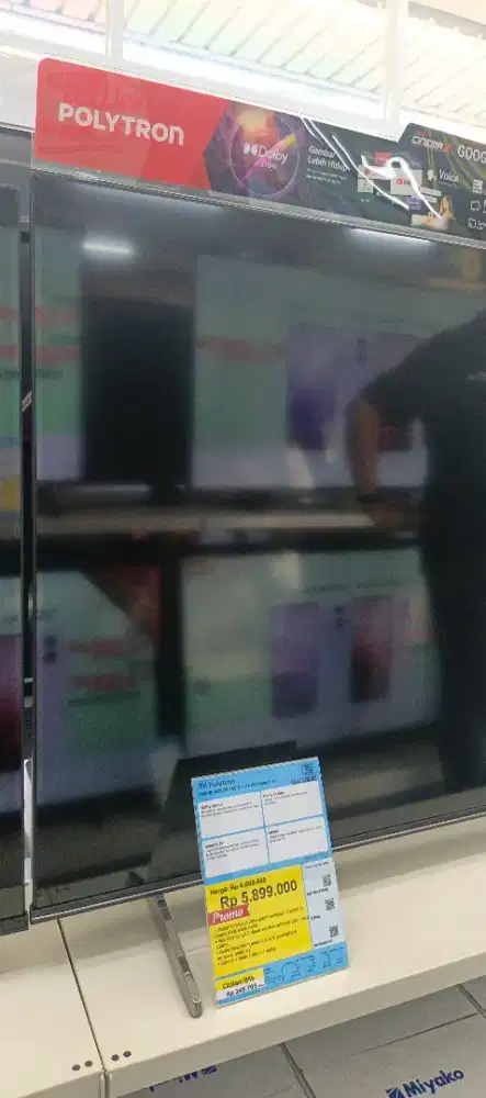 TV polytron 55 inch Google tv