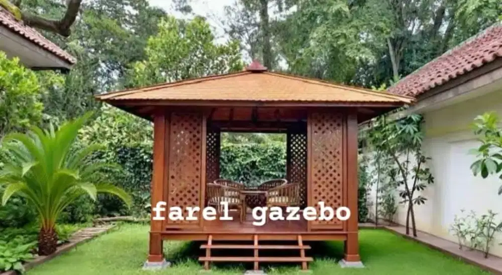 gasebo,saung modern
