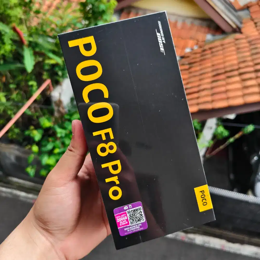 Poco F8 Pro 5G Titanium Segel Box BNIB Resmi No Repack
