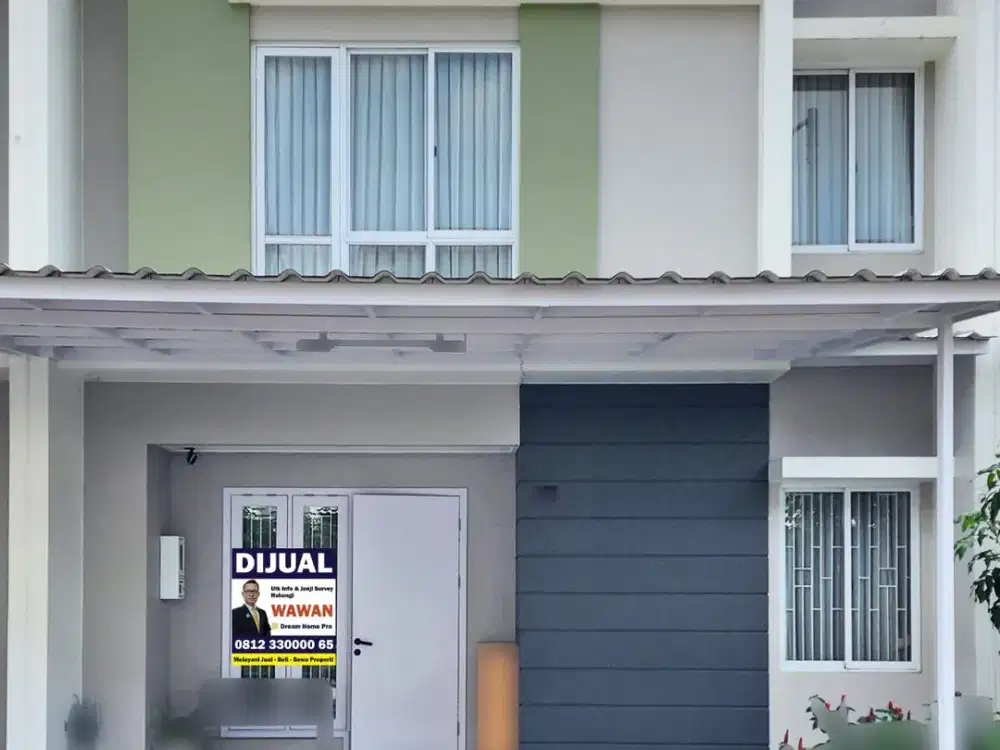 Disewakan Rumah Full Furnished Siap Huni Cluster Agnesi Gading Serpong