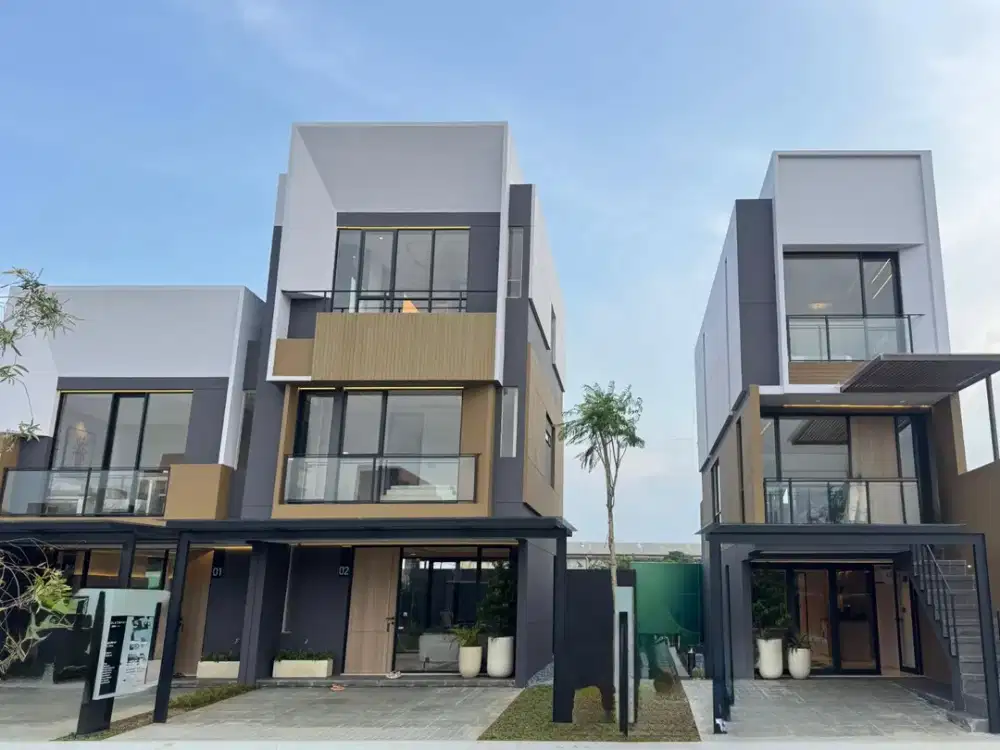 Hunian 3 Lantai 4 Kamar Tidur termurah termewah se Tangerang. Beneran paling murah berada di lokasi terbaik Gading Serpong