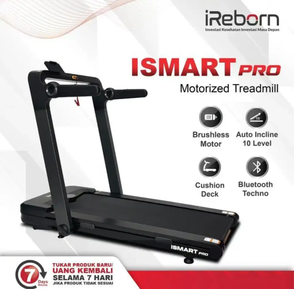 Treadmill Elektrik Ireborn Ismart Pro