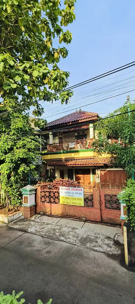 DIJUAL RUMAH PLAFON KAYU JATI