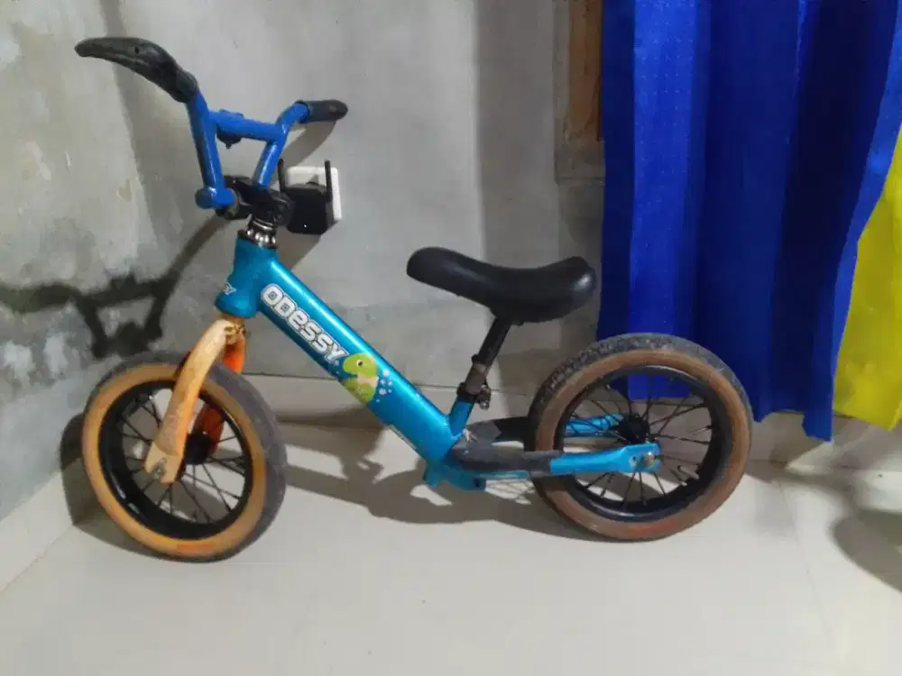 Sepeda push bike, almunium