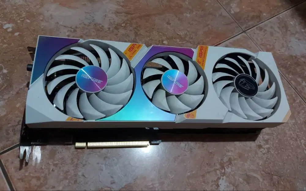 VGA Rusak COLORFUL iGame GeForce RTX 3060 Ti Ultra W OC LHR-V 8GB DDR6